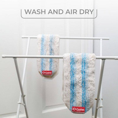 O-Cedar H2prO Mop Head Replacement Refill- 2ct: Microfiber, Multipurpose Cleaning Tool Refills