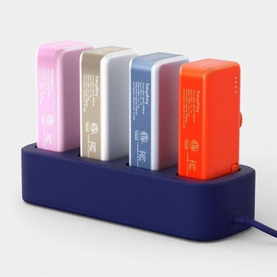 4200mAh Multihub Base with 4 Power Banks - heyday