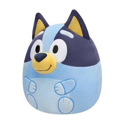 Squishmallows 12" Bluey Stuffed Animal: Polyester Dog Character Plush Toy