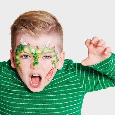 Mini Just Add Water Halloween Makeup Kit Dragon Palette - Hyde and EEK! Boutique: Costume Face Paint, 5 Pieces