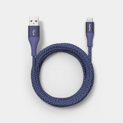 10' USB-A to Lightning Braided Cable - heyday Future Dusk