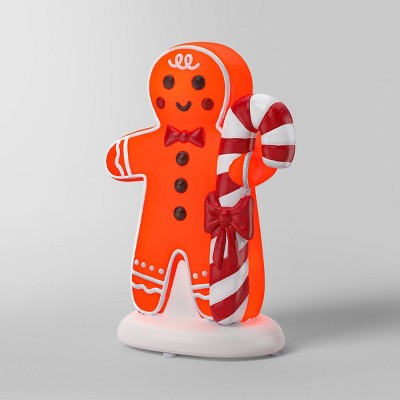 Christmas Lit Blow Mold Gingerbread Man Decor - Wondershop