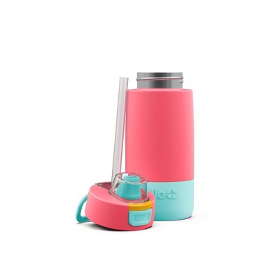 Ello 12oz Stainless Steel Colby Kids' Water Bottle Orange