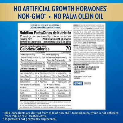 Similac Total Care 360 Go & Grow Non-GMO Powder Toddler Formula - 24oz