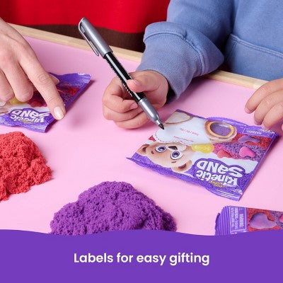 Kinetic Sand Valentine's Day Bag with 10 Pouches