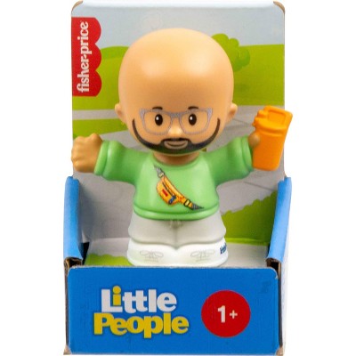Fisher-Price Little People Athleisure Dad Character Figure for Toddlers & Kids