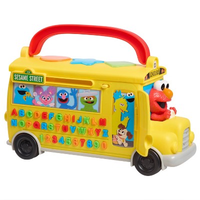 Sesame Street Elmo's Learn & Go School Bus Toy