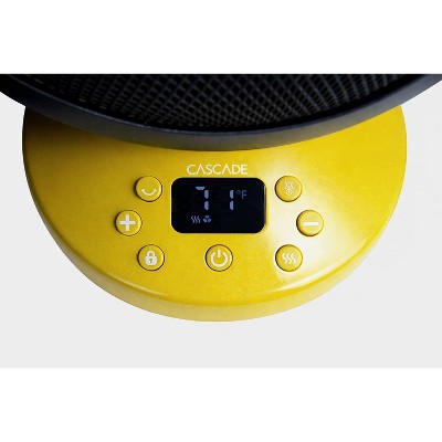 Cascade Portable Heater with Handle Goldenrod