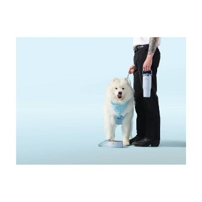 Stanley 3 Cup Stainless Steel Pet Bowl - Light Denim Western