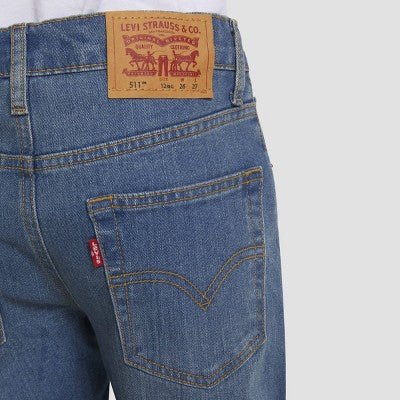 Levi's Boys' 511 Slim Fit Performance Jeans - Medium Wash 20: