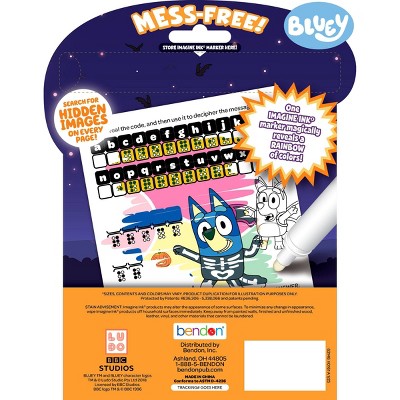Bluey Halloween Imagine Ink Book