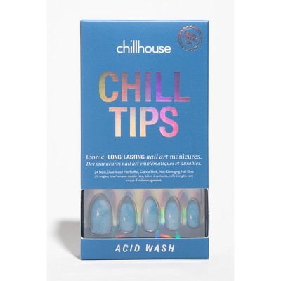 Chillhouse Chill Tips Fake Nails - Design Studio - Acid Wash - 24ct