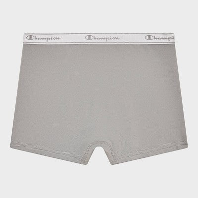 Champion Girls' 5pk Authentic Originals Boyshort Underwear - M