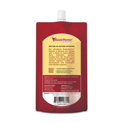 Nature's Way Bird Products 8.5oz Sweet-Nectar Hummingbird Bag Ready-to-Use
