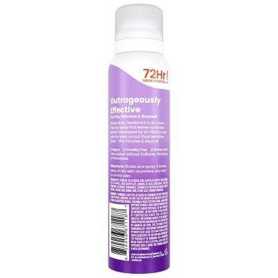 Lume Whole Body Women's Invisible Spray Deodorant - Lavender Sage Scent - Aluminum-Free 3.6oz
