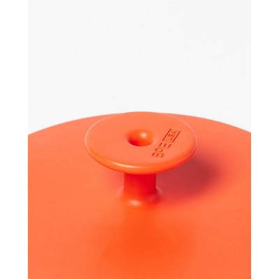 Boie USA Exfoliating Scrubber with Handle - Orange