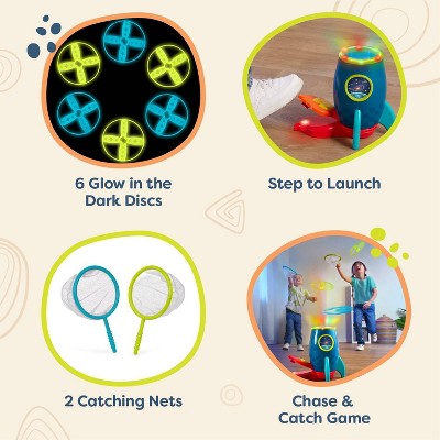 B. toys Flying Disc Launcher with Pedal