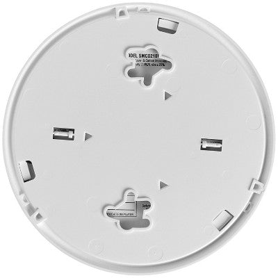 First Alert Alarm Smoke DC10 SM210CO400: 10-Year Smoke & Carbon Monoxide Detector, Battery Operated, White, 2-Pack