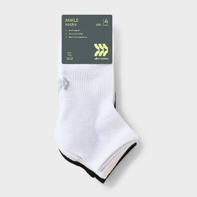 Women's Wardrobe Colored Ankle Socks - All In Motion Multi Color