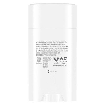 Dove Beauty Clinical 96-Hour Protection Antiperspirant & Deodorant Stick - Original Clean - 2.6oz: Vegan, Solid Form, Suitable for Sensitive Skin