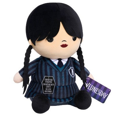 Wednesday Series Weighted Comfort Plush: Creative Thinking Polyester Plush Doll
