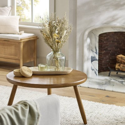 25" Preserved Spring Grass and Flower Stems Bundle - Hearth & Hand with Magnolia (LOCAL PICKUP ONLY)