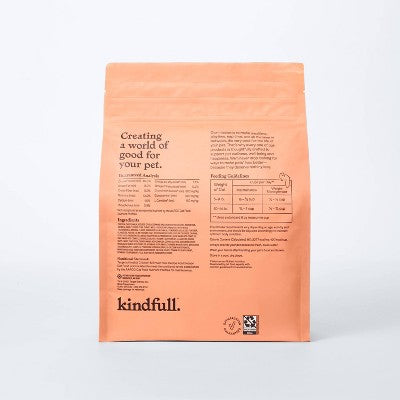 Chicken and Brown Rice Recipe Adult Indoor Dry Cat Food - Kindfull 3lbs