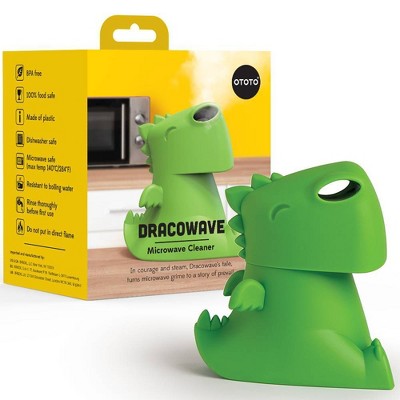 Ototo Holiday Gift Plastic Dracowave Dragon Microwave Cleaner