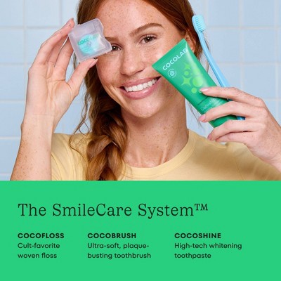 Cocolab Cocoshine Whitening Non-Fluoride Nano Hydroxyapatite Toothpaste - Delightful Mint - 4oz