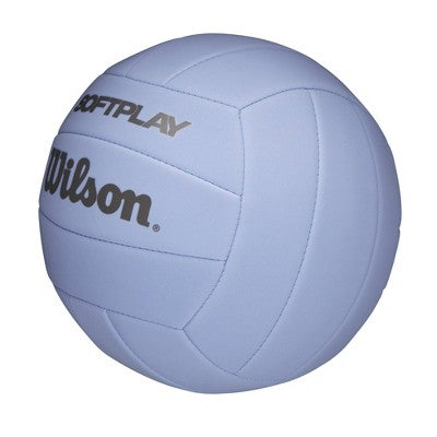 Wilson Soft Play Volleyball - Purple: All Ages, 8.2" Diameter