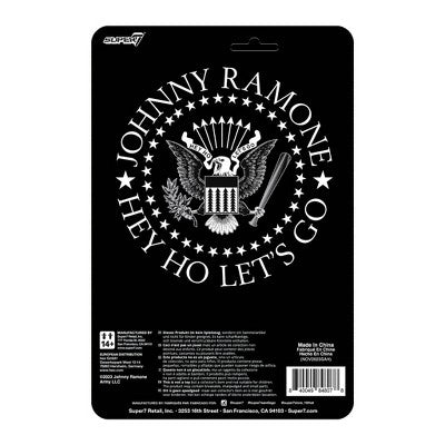 Super 7 ReAction Johnny Ramone Collectible Figure