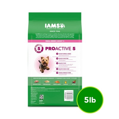 IAMS Proactive Health Small Breed Chicken and Whole Grains Recipe Adult Dry Dog Food - 5lbs