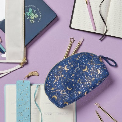 Dome Pouch Messenger Bag Navy Celestial Gifting - Spritz