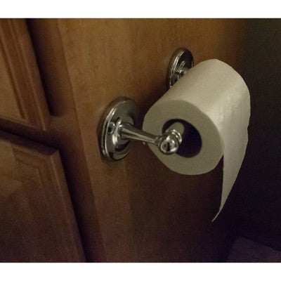 San Martin Toilet Paper Holder Polished Chrome - Design House: Metal Wall Mounted, 1 Year Limited Warranty