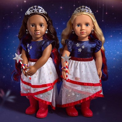 Our Generation Skylie Fourth of July 18" Doll and Accessories Keepsake Collection 2026 Celebration Series