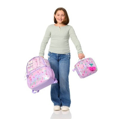Locker Club Stationery 17" Backpack Set - Cherry