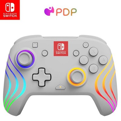 Afterglow Wave Wireless Motion Plus Nintendo Switch Controller White: Ergonomic, Bluetooth, Rechargeable