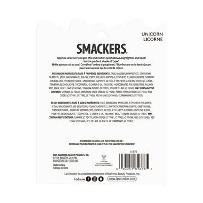 Lip Smacker Sparkle & Shine Palette - Unicorn - 0.2oz