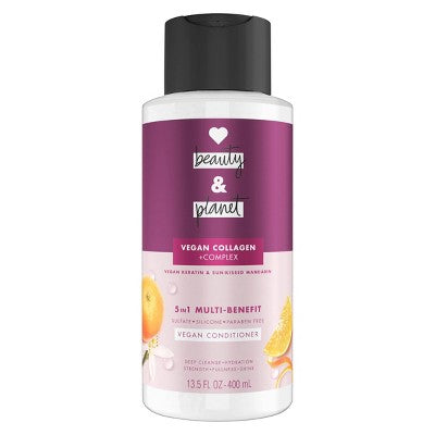 Love Beauty and Planet Vegan Keratin & Sun-Kissed Mandarin Conditioner - 13.5 fl oz