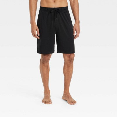 Men's 9" Knit Pajama Shorts - Goodfellow & Co Black XL