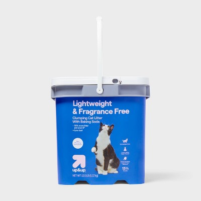 Lightweight Fragrance Free with Baking Soda Clumping Cat Litter - 13.5lbs - up&up (LOCAL PICKUP ONLY)