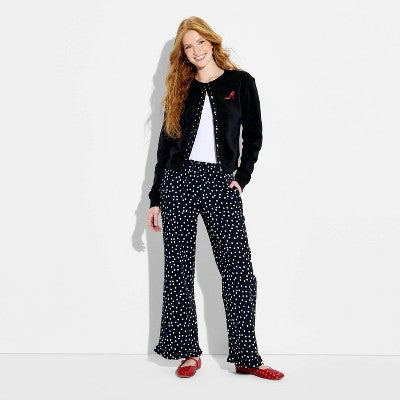 Women's DWP Graphic Cardigan - Black M