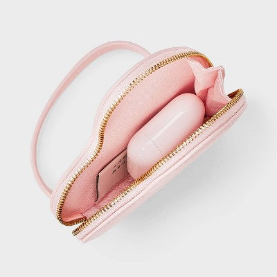 Conversation Heart Wristlet - A New Day Pink