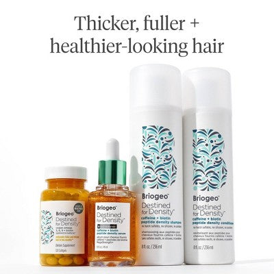 Briogeo Hair Care Destined for Density Caffeine + Biotin Peptide Density Shampoo for Fine or Thinning Hair - 8 fl oz - Ulta Beauty
