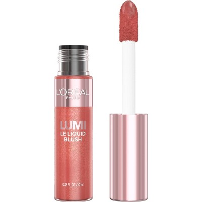 L'Oreal Paris True Match Lumi Le Liquid Blush for Cheeks - Glowy True Rose- 0.33 fl oz