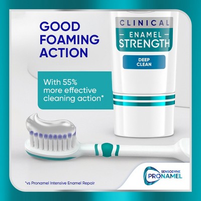 Sensodyne Pronamel Clinical Enamel Strengthening and Deep Clean Toothpaste - 3.4oz