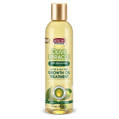 African Pride Olive Miracle Hair Growth Oil Treatment - 8 fl oz