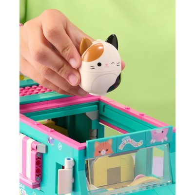 Squishmallows Deluxe Playset & 4_2" Buildable Figures Building Set - Squish Tour Van: Creative Thinking Educational Toy, 788 Pieces