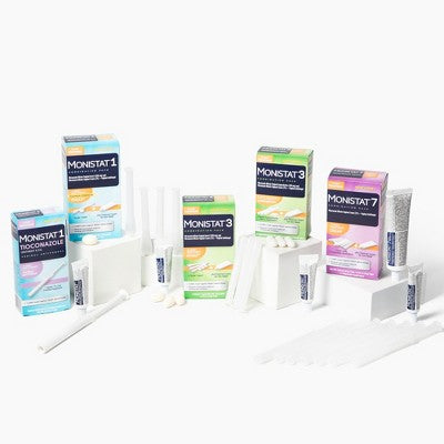 Monistat 7-Dose Yeast Infection Treatment 7 Disposable Applicators & 1 Cream Tube - 1.9oz