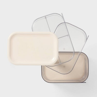Rotating Cosmetic Vanity Makeup Organizer Cream - Brightroom